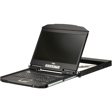 ATEN Rack konzola CL3700NW, 18.5", 1U, crna